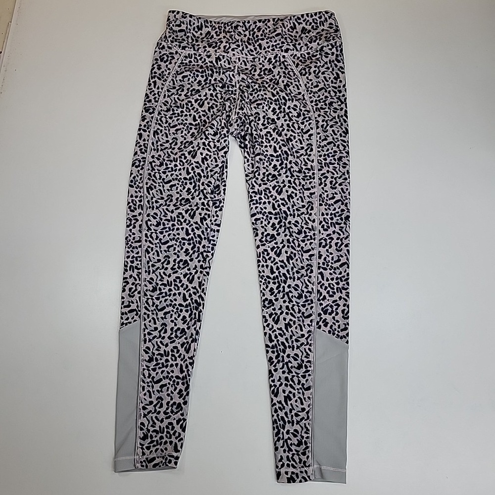 2(X) ist‎ Womens Yoga Workout Pants Size Medium Joggers Leopard Print Activewear